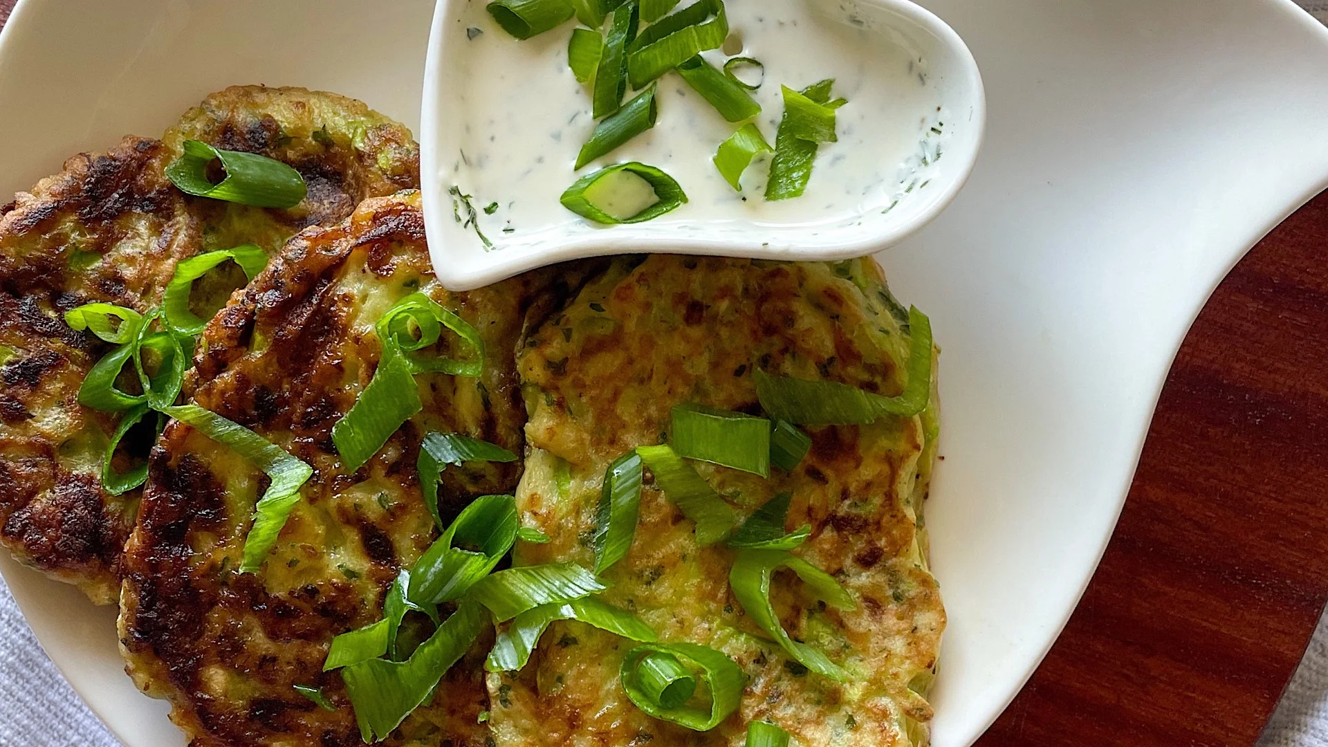 basic recipe for zucchini fritters