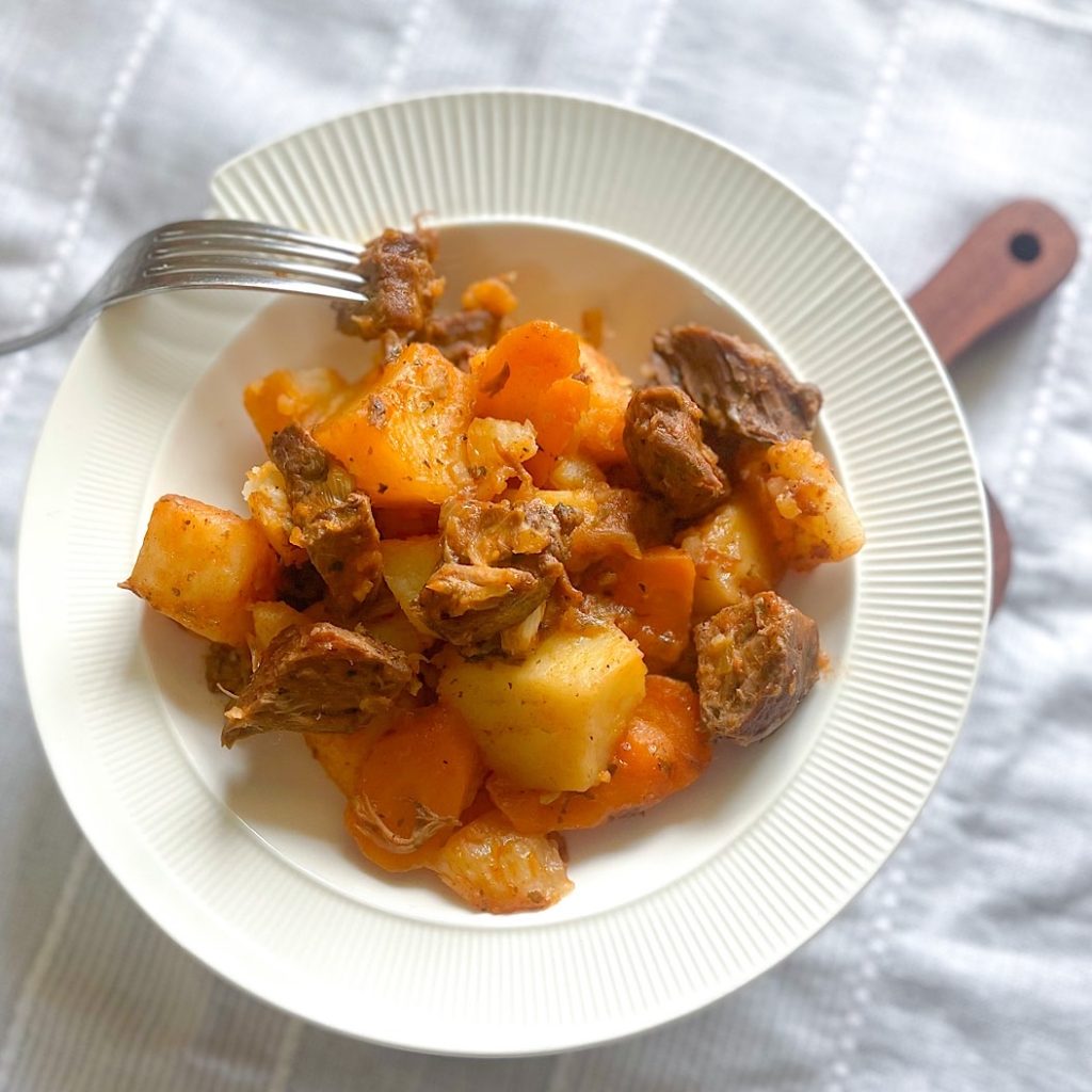 Don't Toss, Remix: The Ultimate Beef Stew Using Leftover Beef.