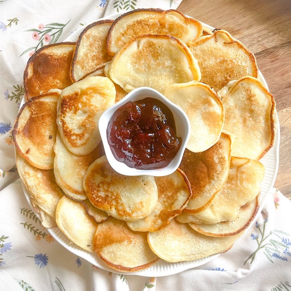 Yummy Mini Pancakes on Soured Milk Recipe