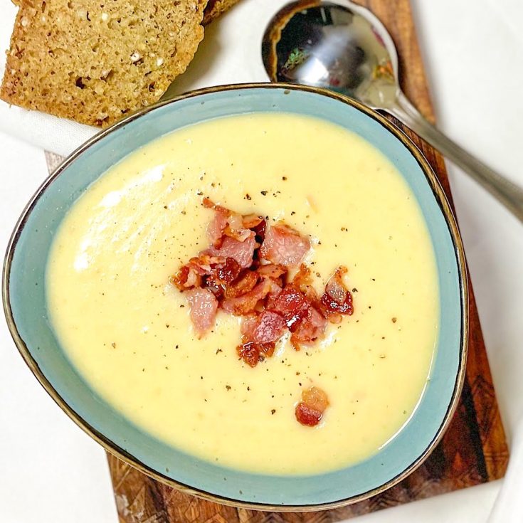 Leek and Potato Soup with Bacon Recipe