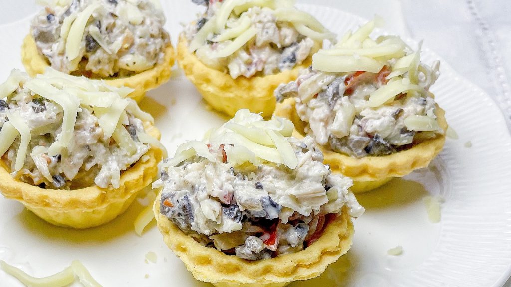 chicken salad tartlets filling recipe