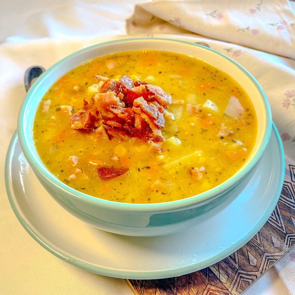 smoked meats split pea soup recipe