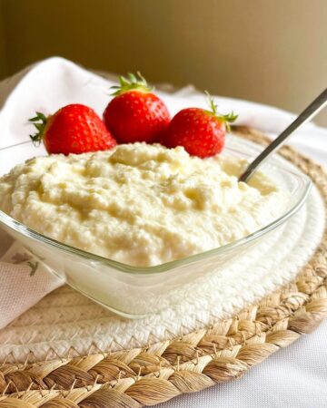 homemade cottage cheese