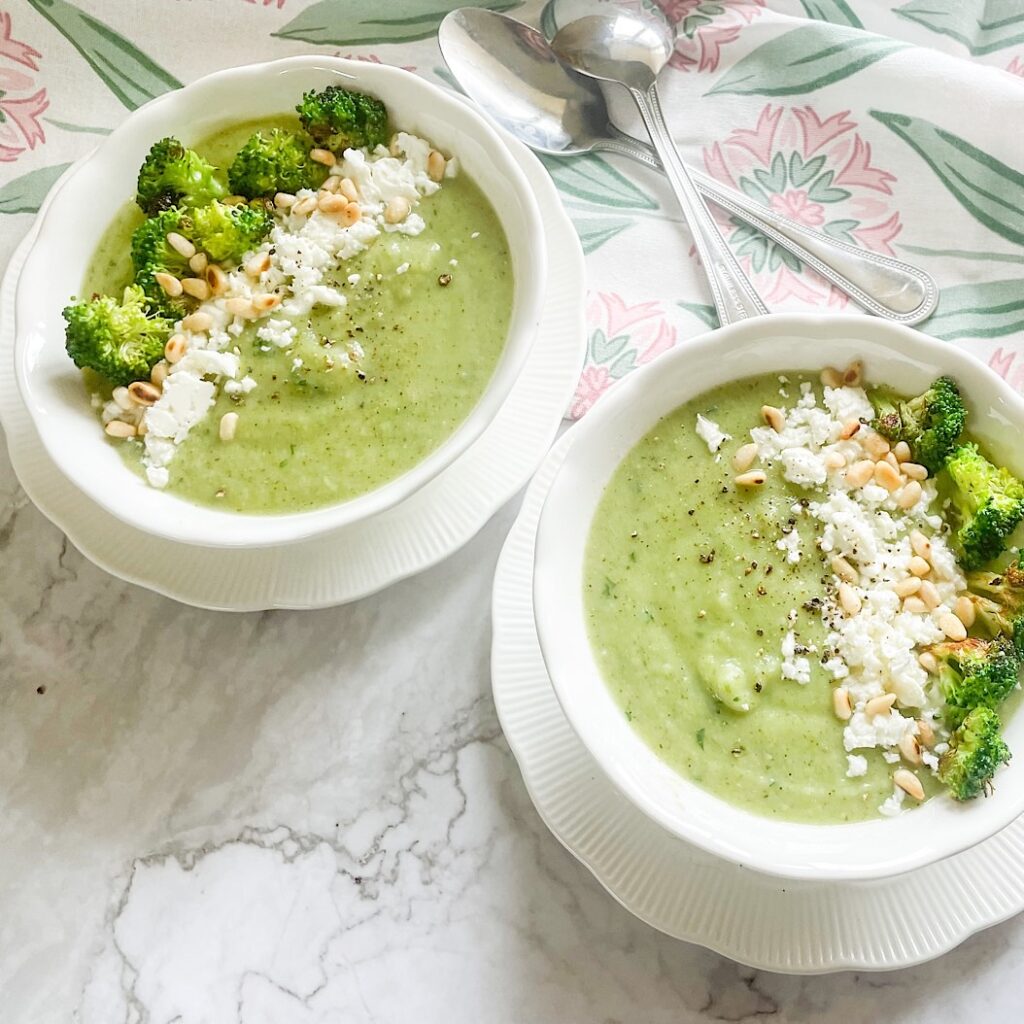 Broccoli and Feta Soup