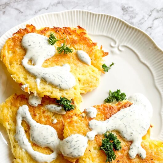 Draniki with Sour Cream Recipe - Just Simple Recipes