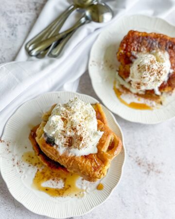 Cheapskate’s French Toast with Stale Buns Recipe