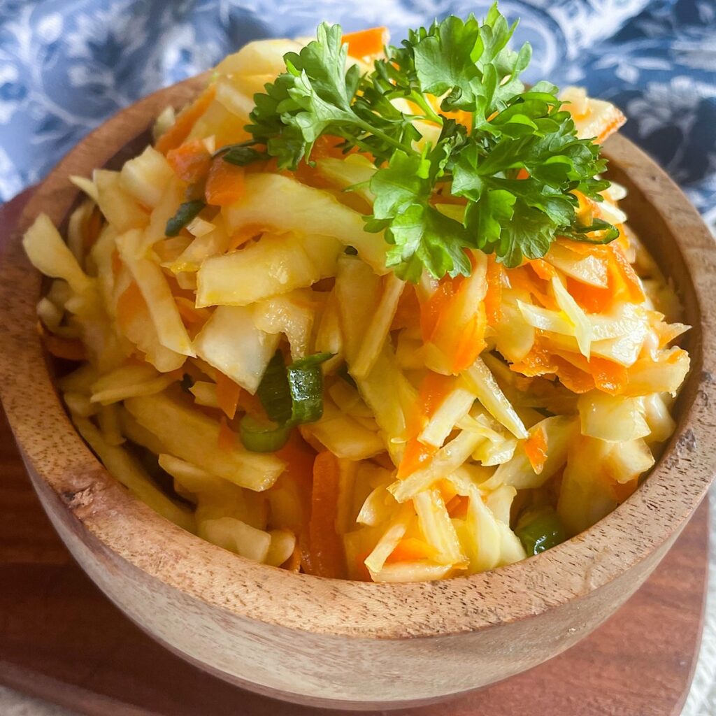 Russian Coleslaw Salad Recipe