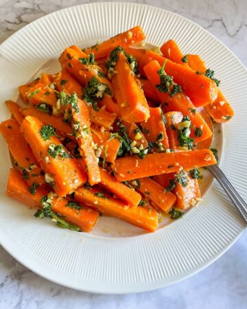 easy boiled carrots summer recipe