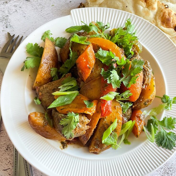 Ojakhuri Georgian Meat Stew