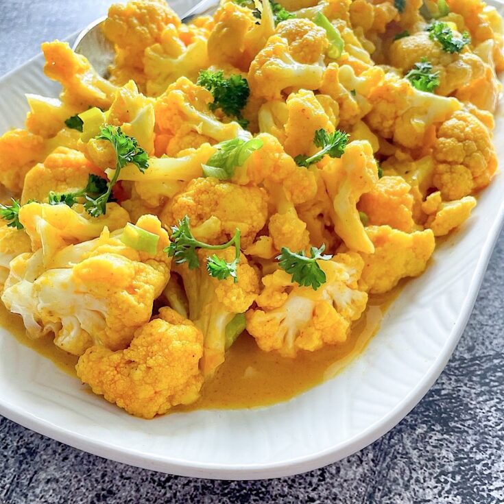 Cauliflower in Coconut Milk Recipe