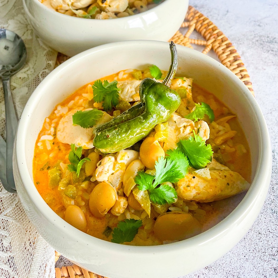 White chicken chilli