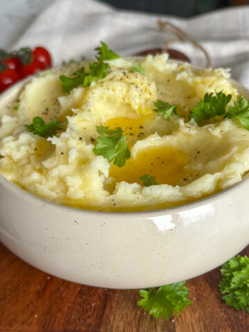 Roasted Garlic Mashed Potatoes