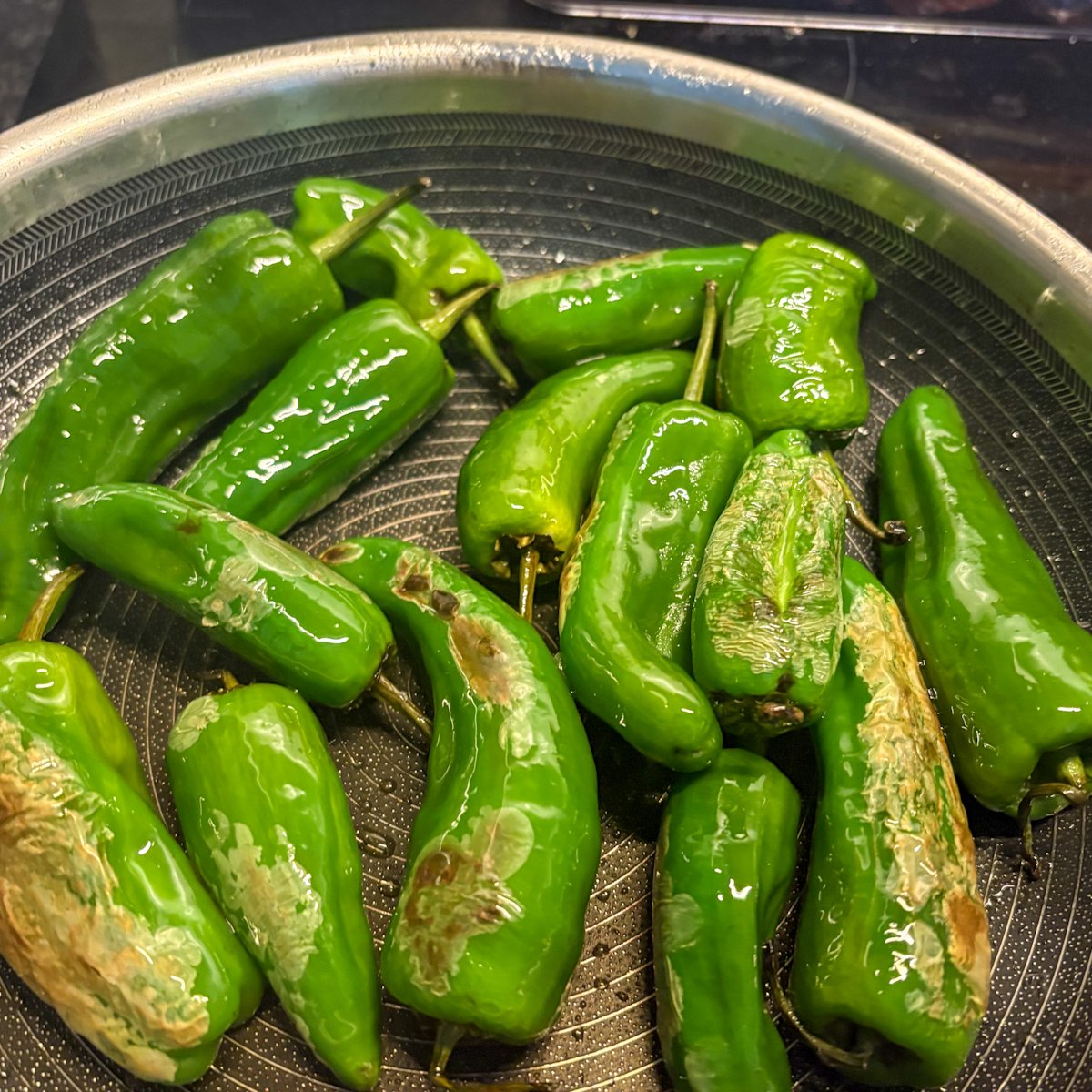 how to cook padron peppers recipe